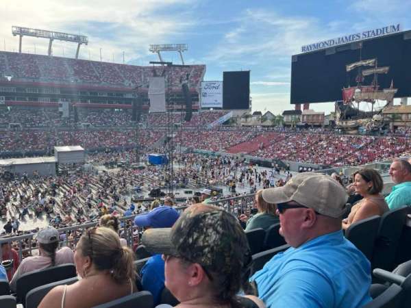 Raymond James Stadium, section: 236, row: E, seat: 5