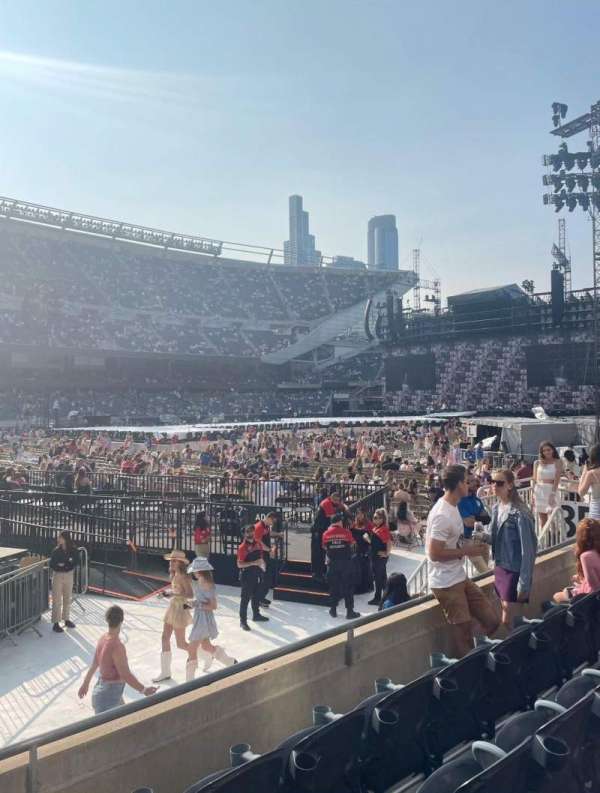 Soldier Field, section: 112, row: 4, seat: 3