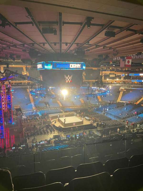 Madison Square Garden, section: 223, row: 7, seat: 4