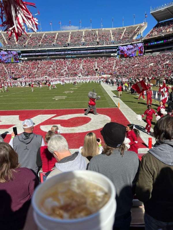 Bryant-Denny Stadium, section: SFS1, row: 5, seat: 30