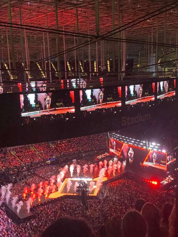 SoFi Stadium, section: 535, row: 18, seat: 9
