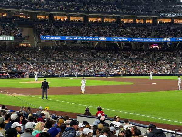 Petco Park, section: 119, row: 8, seat: 7