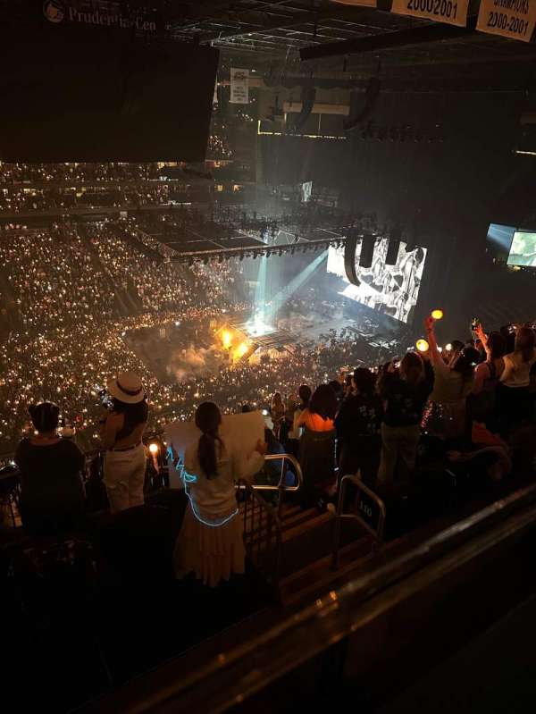 Prudential Center, section: 211, row: 2