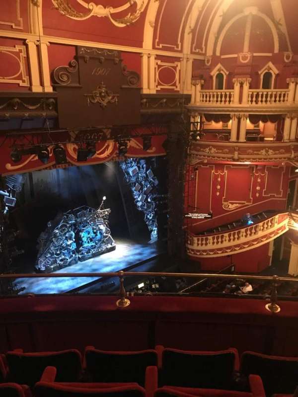 Sunderland Empire, section: Upper Circle, row: D, seat: 47