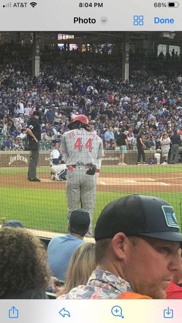 Wrigley Field, section: 23, row: 7, seat: 3