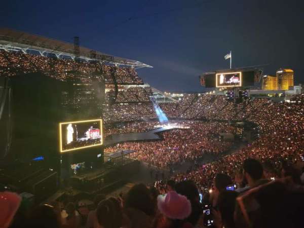 Paycor Stadium, section: 218, row: 8, seat: 12