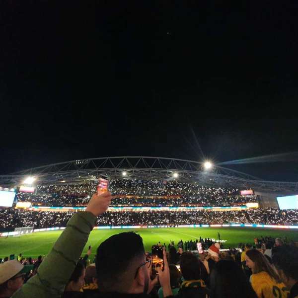 Accor Stadium, section: 129, row: 23, seat: 52
