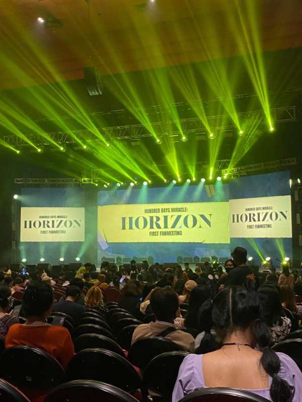 New Frontier Theater, section: Orchestra, row: 19, seat: 4