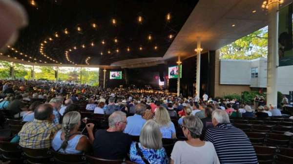 The Pavilion at the Ravinia Festival, section: Right, row: MM, seat: 32