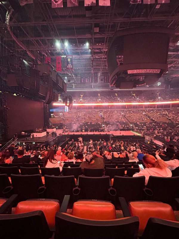 Scotiabank Arena, section: 109, row: 20, seat: 7