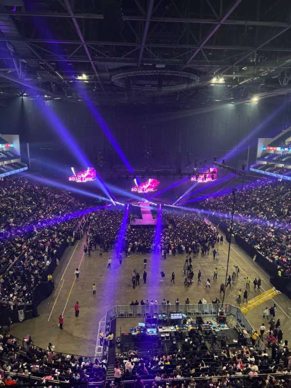 The O2, London, section: 411, row: K, seat: 711