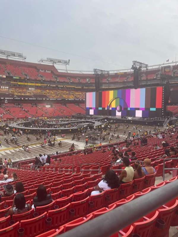 Northwest Stadium, section: 225, row: 1, seat: 10-11