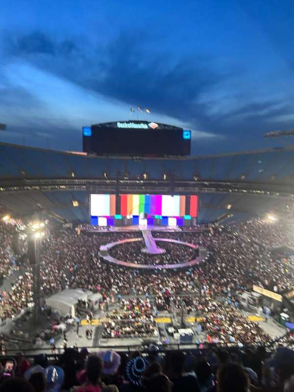 Bank of America Stadium, section: 529, row: 7, seat: 13