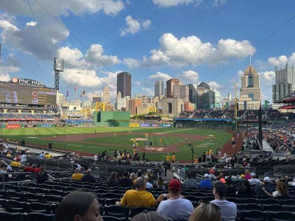 PNC Park, section: 117, row: Q, seat: 16