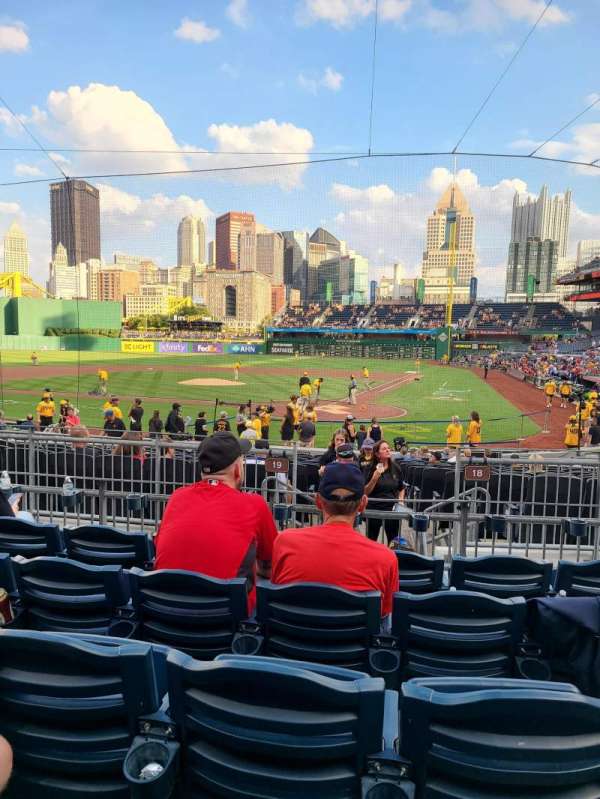 PNC Park, section: 119, row: E, seat: 5