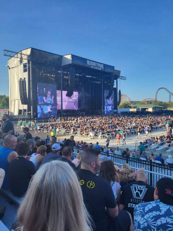 Hershey Park Stadium, section: 7, row: A, seat: 19