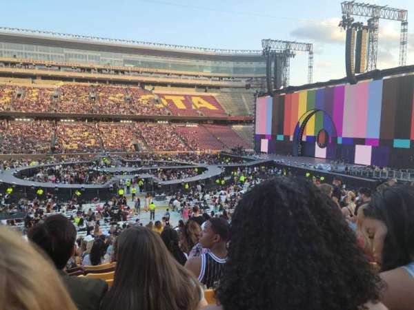 Huntington Bank Stadium, section: 111, row: 28, seat: 15