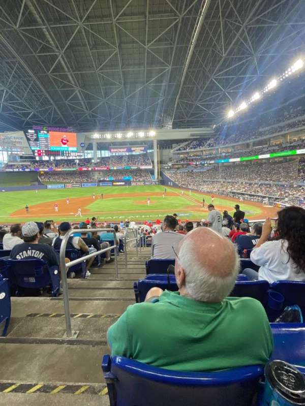 LoanDepot Park, section: 19, row: 13, seat: 29