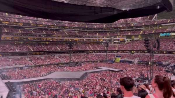 SoFi Stadium, section: C215, row: 8, seat: 1