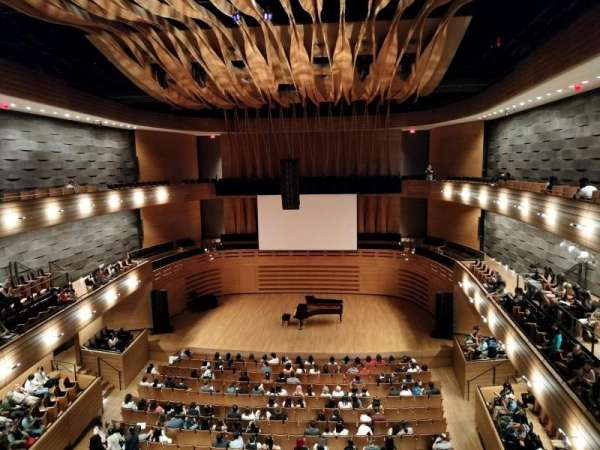 Koerner Hall, section: Upper Balcony Centre, row: B, seat: 21