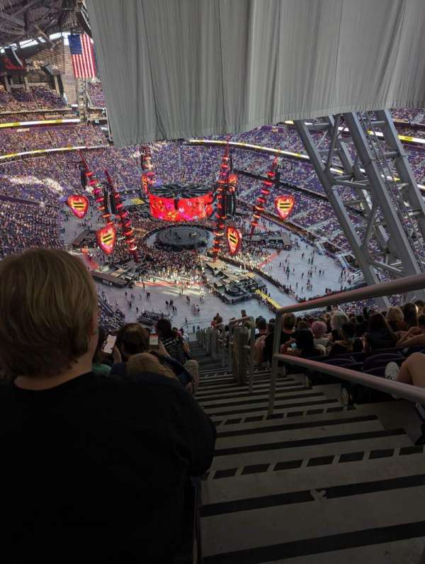 U.S. Bank Stadium, section: 302, row: 29, seat: 1