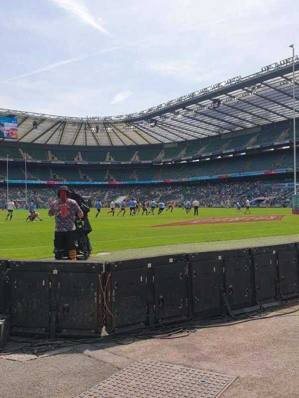Twickenham Stadium, section: L17, row: 2, seat: 214