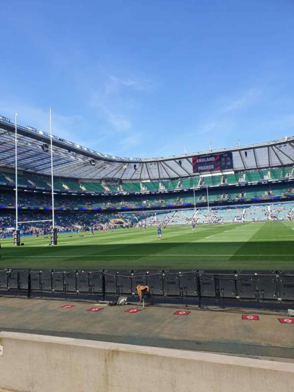 Twickenham Stadium, section: L31, row: 2, seat: 52