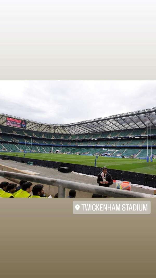 Twickenham Stadium, section: L21, row: 6, seat: 57