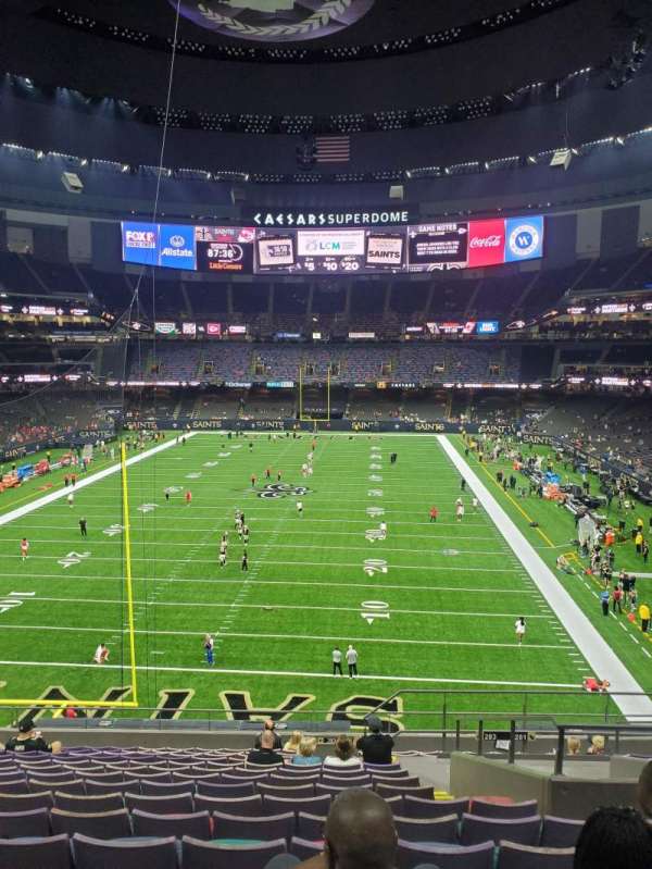 Caesars Superdome, section: 347, row: 14, seat: 9