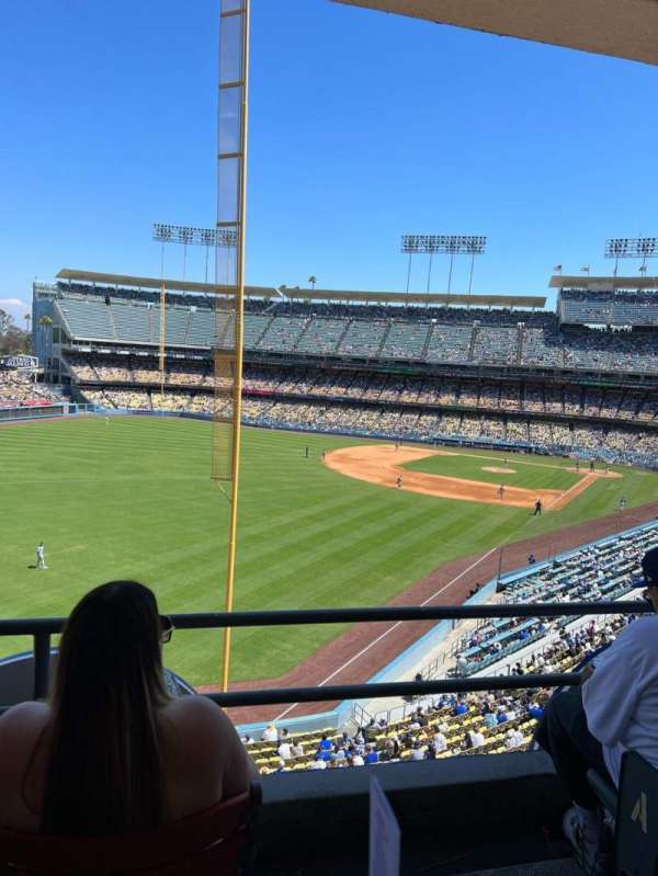 Dodger Stadium, section: 253 Club, row: C, seat: 5