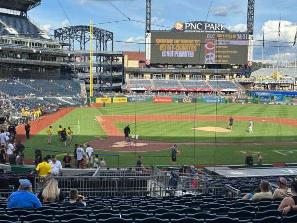 PNC Park, section: 14, row: Q, seat: 12