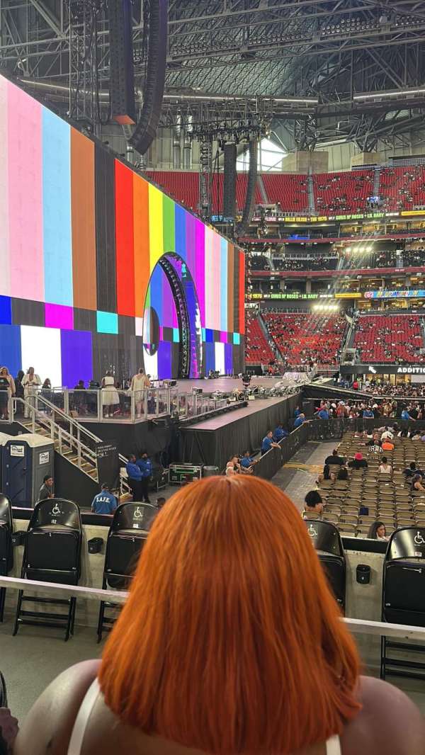 Mercedes-Benz Stadium, section: C130, row: 5, seat: 11