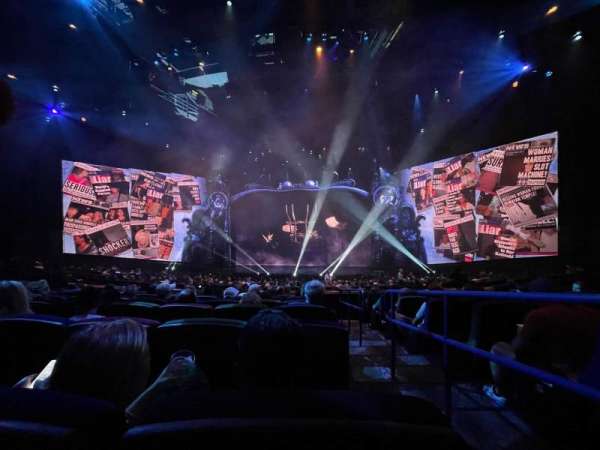 Michael Jackson One Theatre, section: 203, row: HH, seat: 17