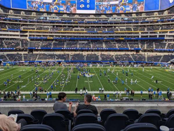 SoFi Stadium, section: VIP219, row: 5, seat: 15