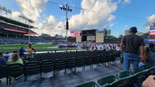 Wrigley Field, section: 125, row: 2, seat: 12