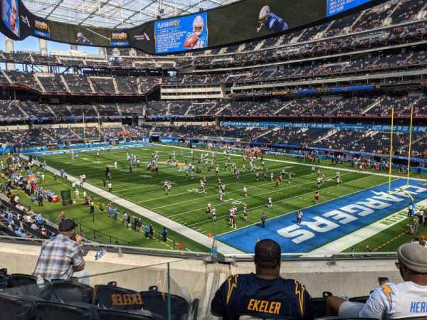 SoFi Stadium, section: 227, row: 5, seat: 11