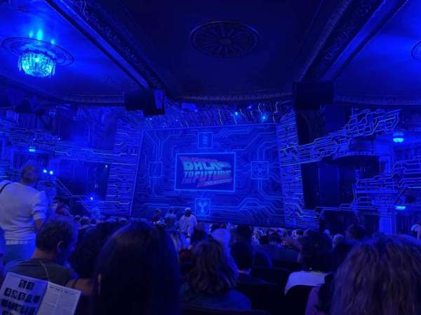 Winter Garden Theatre, section: Orchestra R, row: U, seat: 8