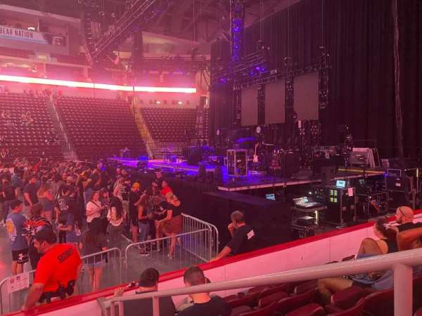 Giant Center, section: 108C, row: E, seat: 2