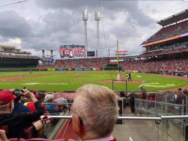 Great American Ball Park, section: 119, row: O, seat: 1