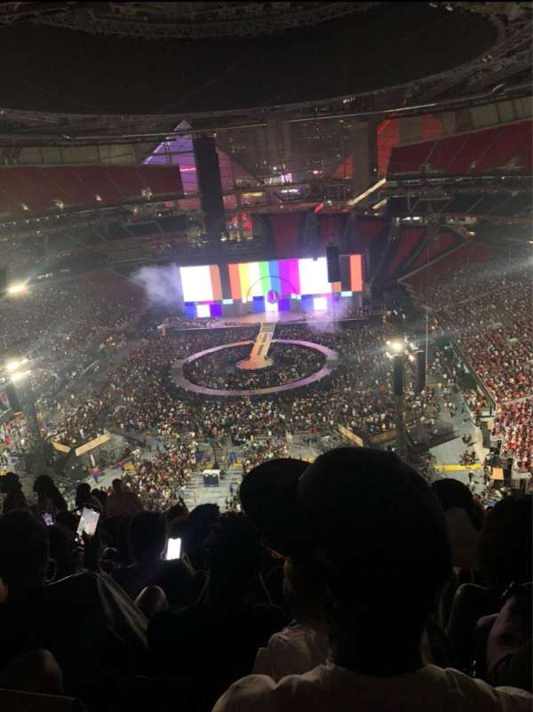 Mercedes-Benz Stadium, section: 324, row: 20, seat: 16