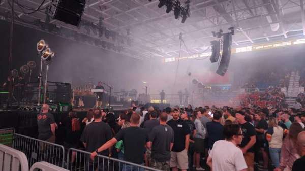 UPMC Events Center, section: 114, row: A, seat: 17