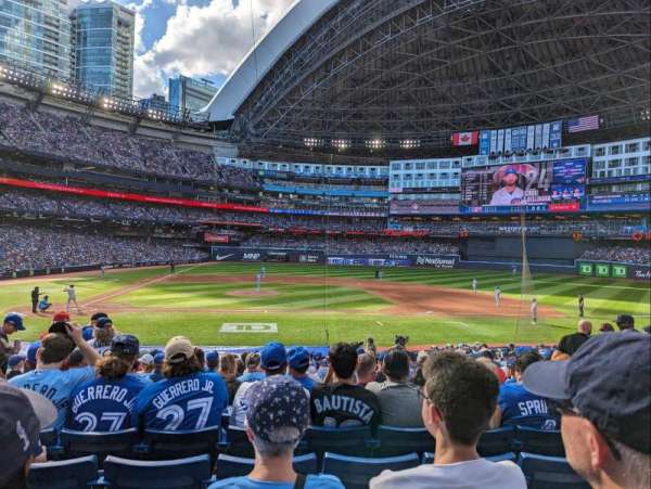 Rogers Centre, section: 117L, row: 23, seat: 109