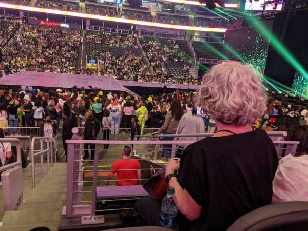 State Farm Arena, section: 107, row: JJ, seat: 18