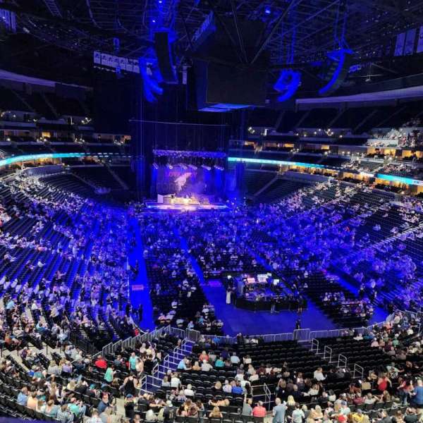 Ball Arena, section: 323, row: 1, seat: 21