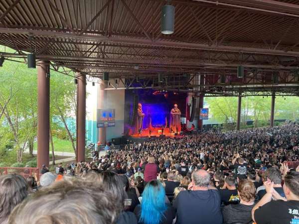 PNC Pavilion At Riverbend, section: 206, row: M, seat: 27