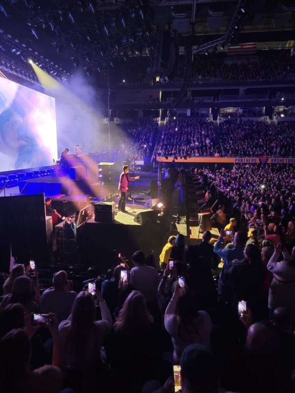 Petersen Events Center, section: 109, row: F, seat: 10