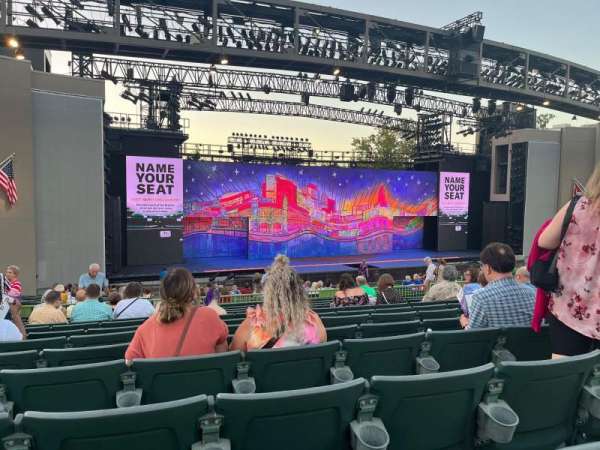 The Muny, section: A3, row: M, seat: 21