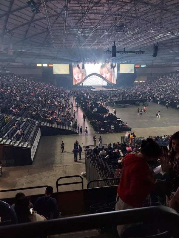 Tacoma Dome, section: 209, row: AA, seat: 25