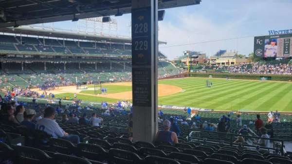 Wrigley Field, section: 229, row: 12, seat: 6