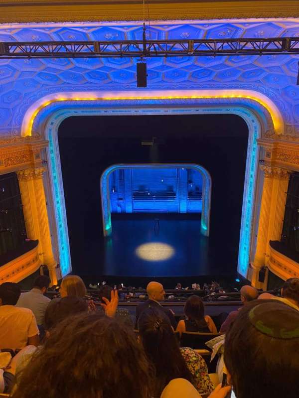 Hudson Theatre, section: Balcony C, row: E, seat: 110
